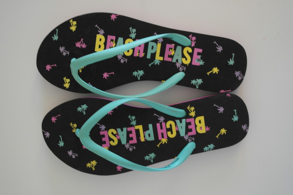 slippers beach please